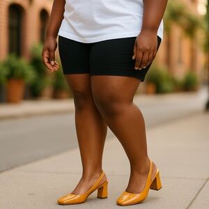 Elegant Tan Women's Heels